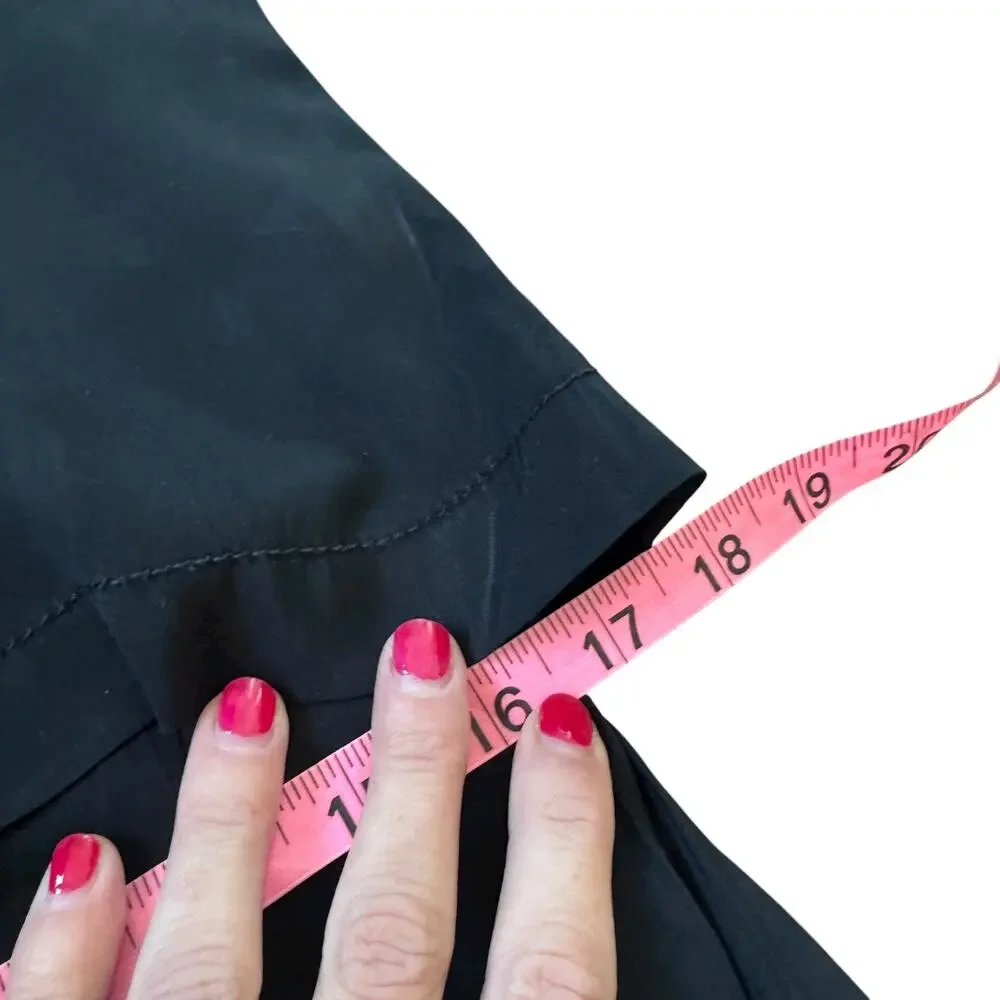 Kenneth Cole Black Front Zip Mini Dress